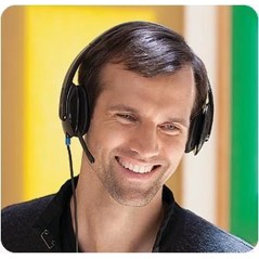 Logitech USB Headset H540 - Premium Comfort & Clear Audio Quality for Work and Play